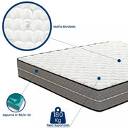 COLCHAO ESPUMA OPALA MAX FIRM CASAL QUEEN 198X158X24