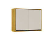 AEREO 2 PORTAS EDUARDA CINAMOMO/OFF WHITE