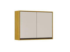 AEREO 2 PORTAS EDUARDA CINAMOMO/OFF WHITE