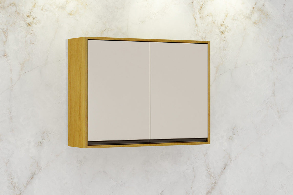 AEREO 2 PORTAS EDUARDA CINAMOMO/OFF WHITE