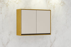 AEREO 2 PORTAS EDUARDA CINAMOMO/OFF WHITE