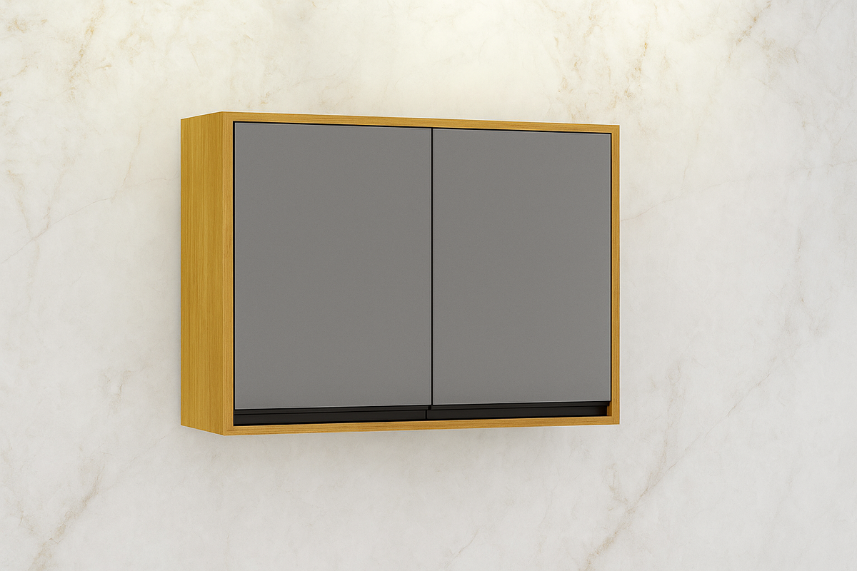 AEREO 2 PORTAS EDUARDA CINAMOMO/OFF WHITE