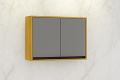 AEREO 2 PORTAS EDUARDA CINAMOMO/OFF WHITE