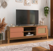 Rack Artely Nature Carvalho/Terracota