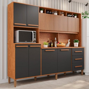 COZINHA ANGELINA PRIME FRISADA - CINAMOMO/OFF WHITE