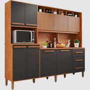 COZINHA ANGELINA PRIME FRISADA - CINAMOMO/OFF WHITE