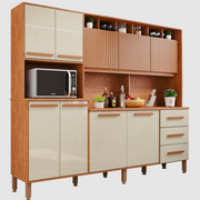 COZINHA ANGELINA PRIME FRISADA - CINAMOMO/OFF WHITE