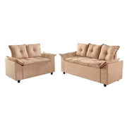 SOFA 2 E 3 LUGARES MALDIVAS - CINZA