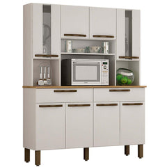 Armário Kit Cozinha 8 Portas Turim Salleto