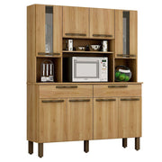 Armário Kit Cozinha 8 Portas Turim Salleto