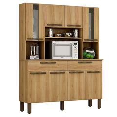 Armário Kit Cozinha 8 Portas Turim Salleto