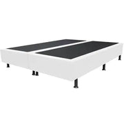 BASE BOX SIMPLES CASAL QUEEN (BI-PARTIDO) PRETA CORINO