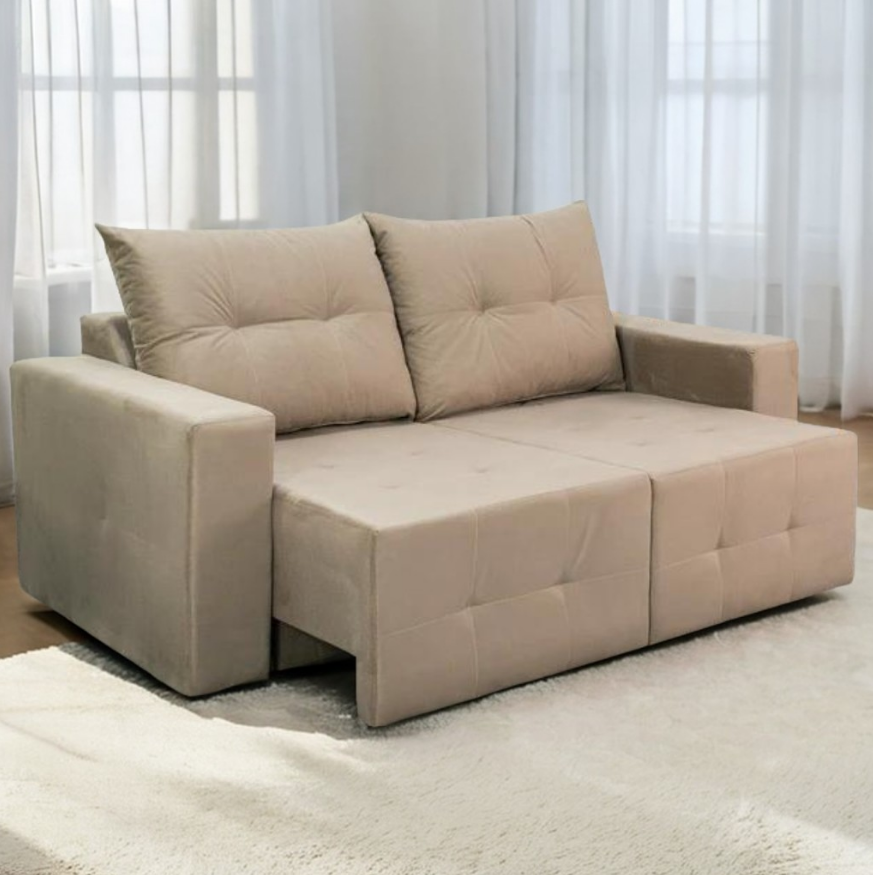 SOFA HAVAI 1,80 CM - 1 - CONJUNTO CINZA