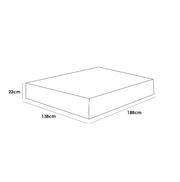 COLCHAO MOLAS ENSACADAS BIOCLASSIC CASAL 22 CM