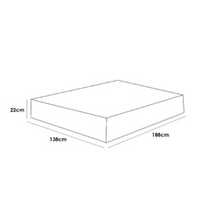 COLCHAO MOLAS ENSACADAS BIOCLASSIC CASAL 22 CM