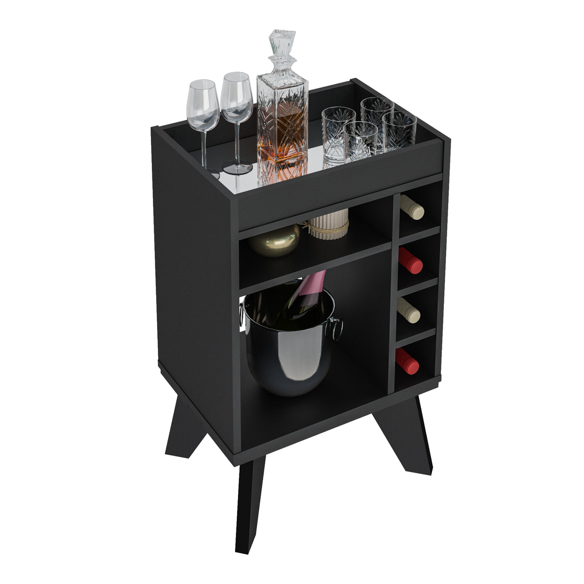 BAR ARTELY DRINK COR PRETO