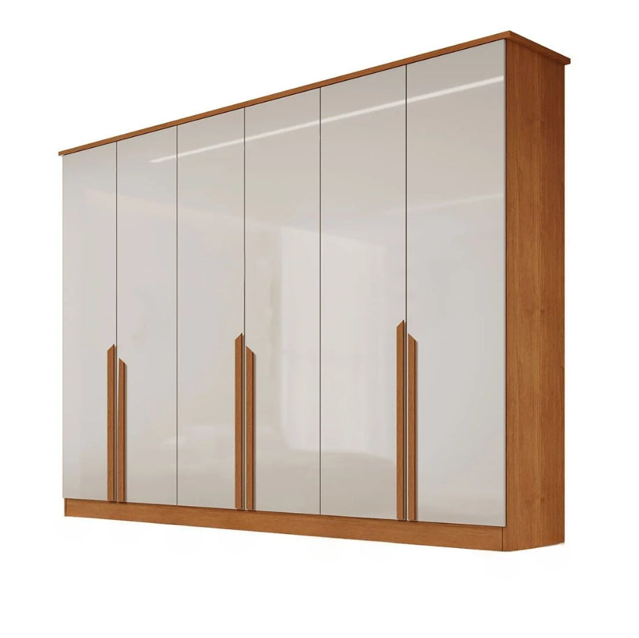 Guarda Roupa Bianca 6 Portas - Vilar
