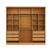 Guarda Roupa Bianca 6 Portas - Vilar