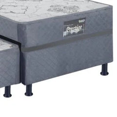 Cama Box Solteiro Com Auxiliar Prestige