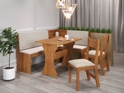 Mesa de Canto Big Com 2 Cadeiras Brisa- Vieiro