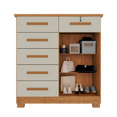 COMODA MILAO | 6 GAVETAS | IMOP