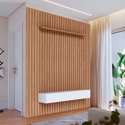 CONJ PAINEL RIPADO 1956 E NICHO NIAGA - FREIJO/OFF WHITEMATE