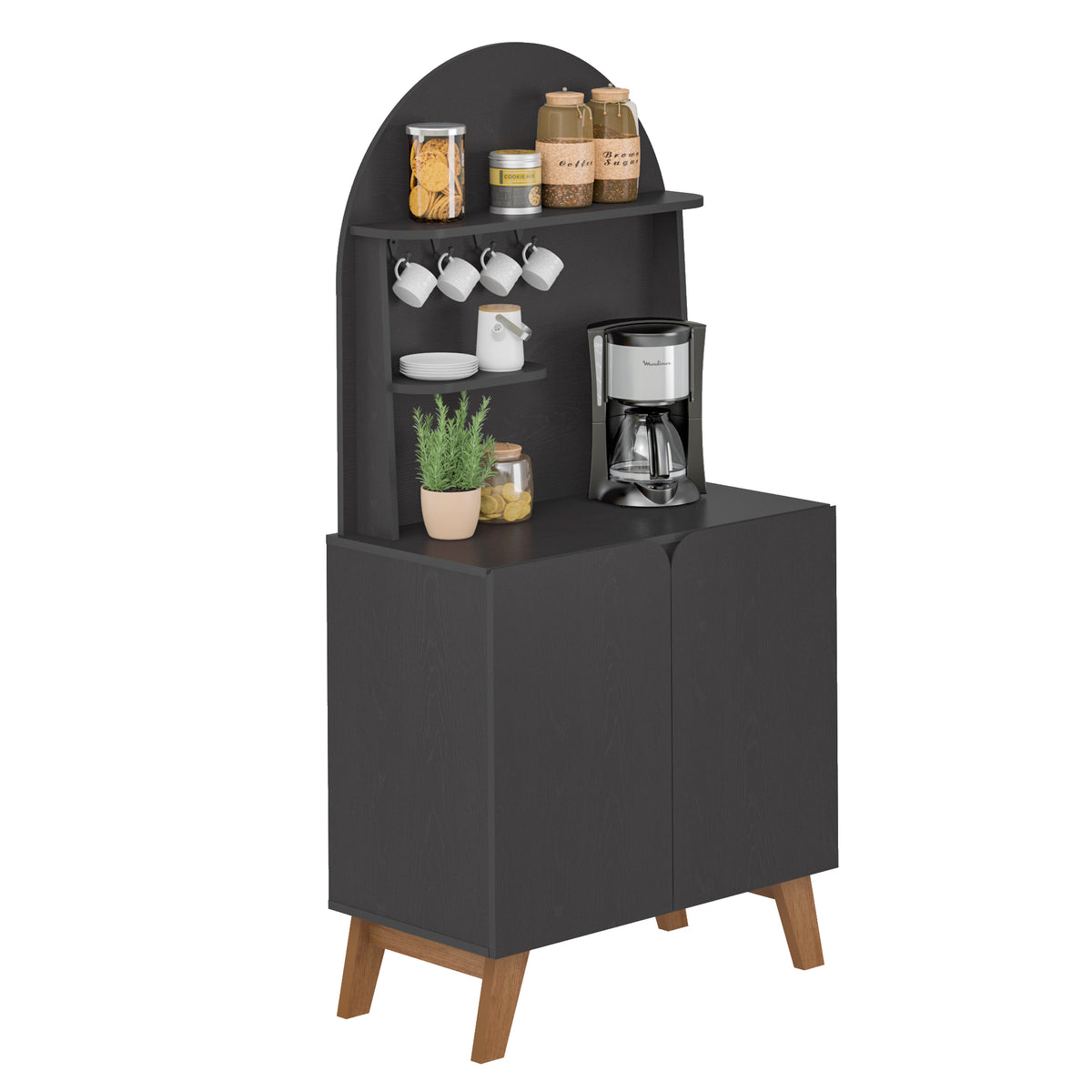 CANTINHO DO CAFE ARTELY VIENA COR PRETO