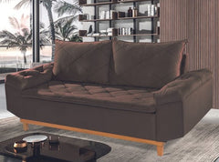 SOFA RETRO BERLIM - CAPUCCINO
