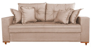SOFA VICAM C/ ALMOFADAS 2M- 5018 CINZA CLARO
