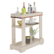 CARRINHO BAR ARTELY ROSE COR CINA/OFF WHITE