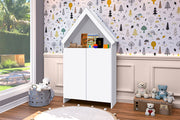 Casa Infantil Magia | Branco/Rosa flex
