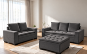 SOFA 2 E 3 LUGARES FRANÇA | C/ PUFF