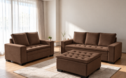 SOFA 2 E 3 LUGARES FRANÇA | C/ PUFF