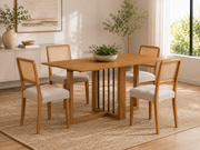 MESA ANTONELA 1200X800 + 4 CAD GRECIA
