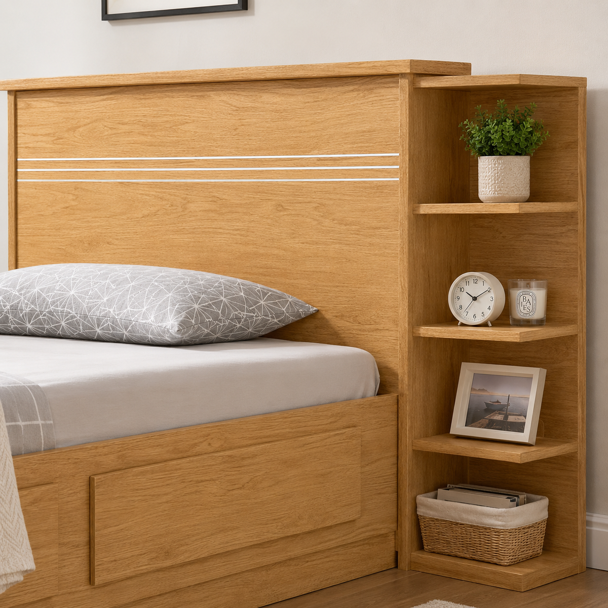 CAMA BAU JADE COM CAMA AUXILIAR | SOLTEIRO