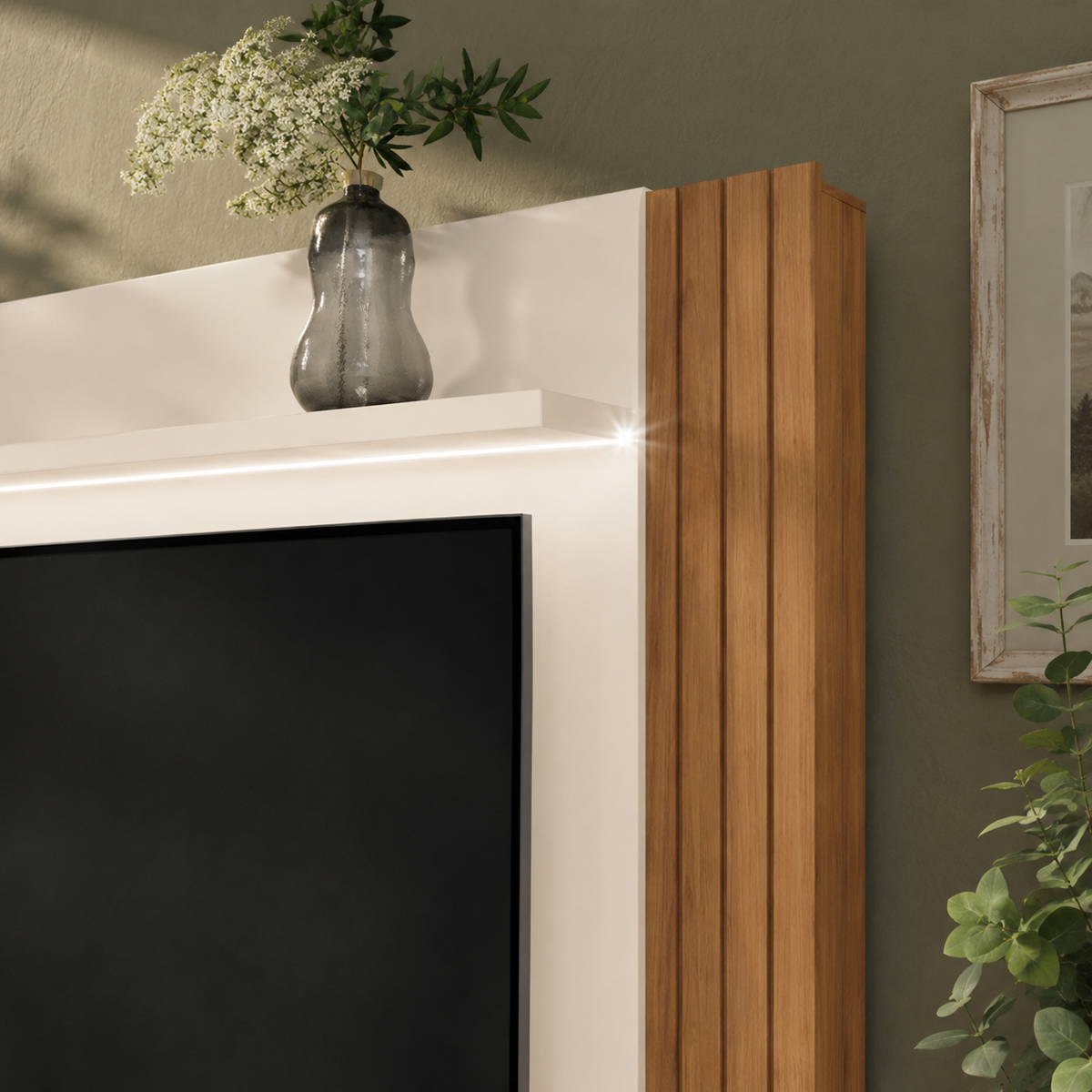 HOME MACEIO | LED | OFF WHITE/CANELA