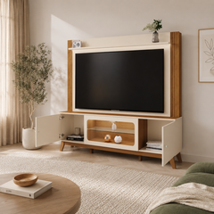 HOME MACEIO | LED | OFF WHITE/CANELA