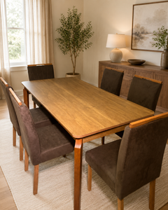 MESA ALEGRA 1,80X0,90 + 6 CADEIRAS MALAGA