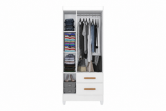 GUARDA ROUPA FORTALEZA | 3 PORTAS 2 GAVETAS
