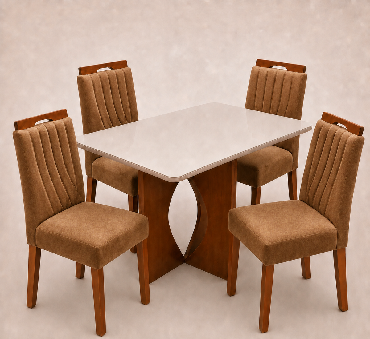 MESA MADRI + 4 CADEIRAS MAIA