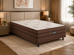 CAMA BOX CASAL MOLAS ENSACADAS PRESTIGIE