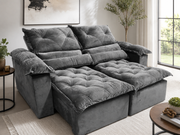 SOFA RETRATIL E RECLINAVEL SANTORINE | 180CM