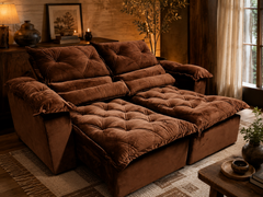 SOFA RETRATIL E RECLINAVEL SANTORINE | 180CM