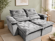 SOFA RETRATIL E RECLINAVEL SANTORINE | 180CM