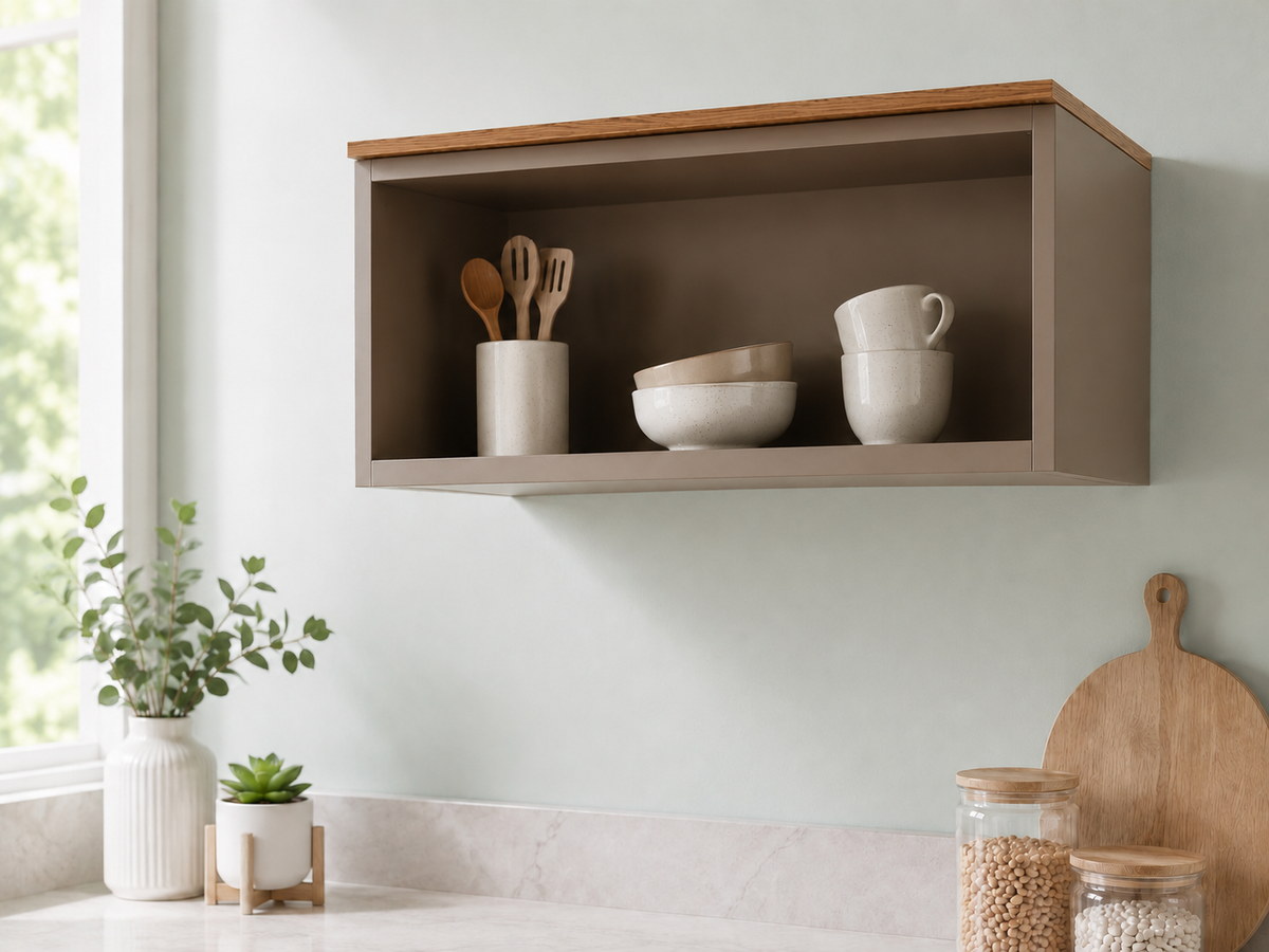 COZINHA MODULADA DAMASCO 6 PEÇAS | CAMURÇA