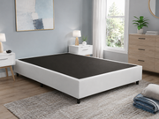BASE BOX CASAL SIMPLES - PRETO SUEDE BIO STAR/MOLEJO