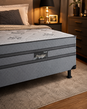 CAMA BOX CASAL MOLAS ENSACADAS PRESTIGIE