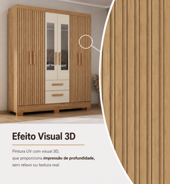 GUARDA ROUPA FORTALEZA | 6P 2G