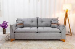 SOFA CRETA  2.00MT C/COURO