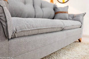 SOFA CRETA  2.00MT C/COURO